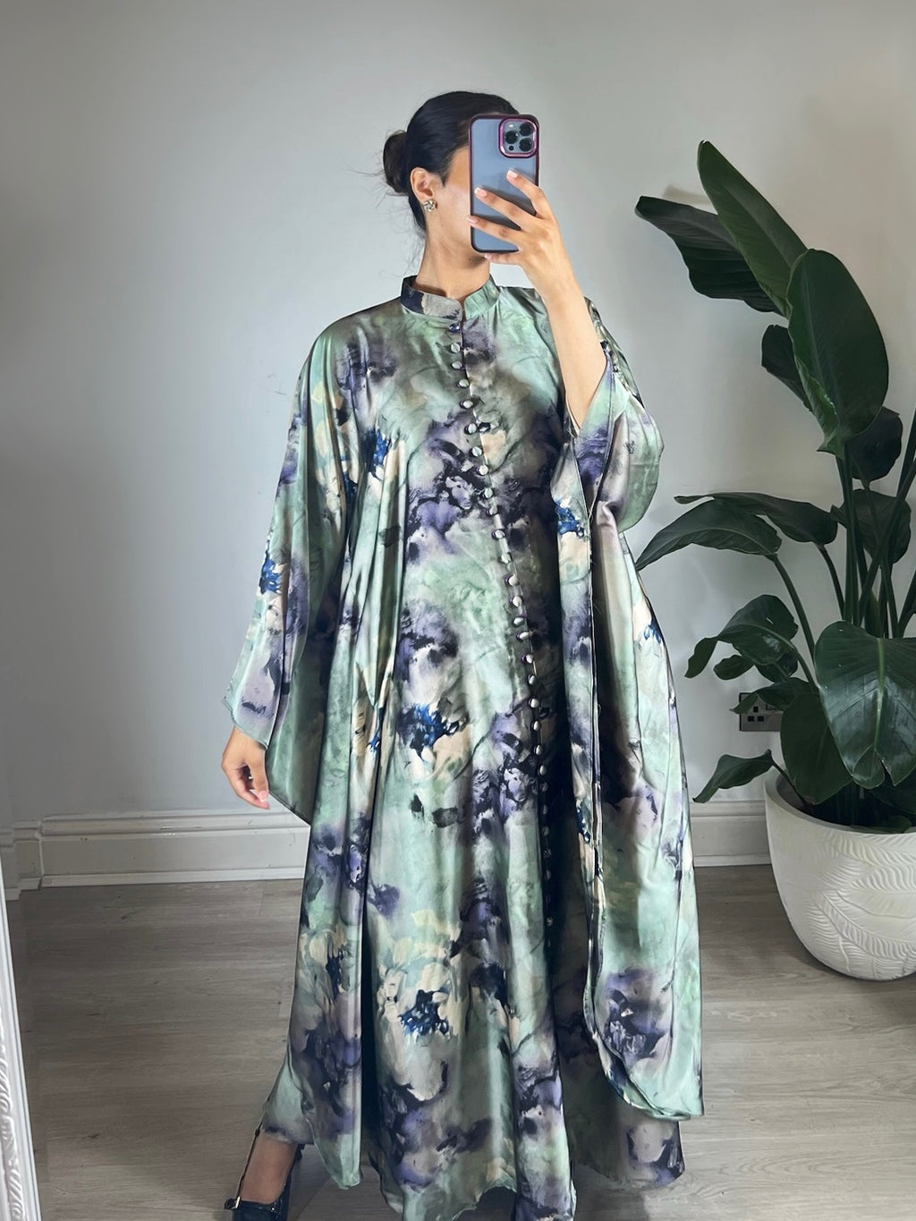 Emerald Mist Kaftan